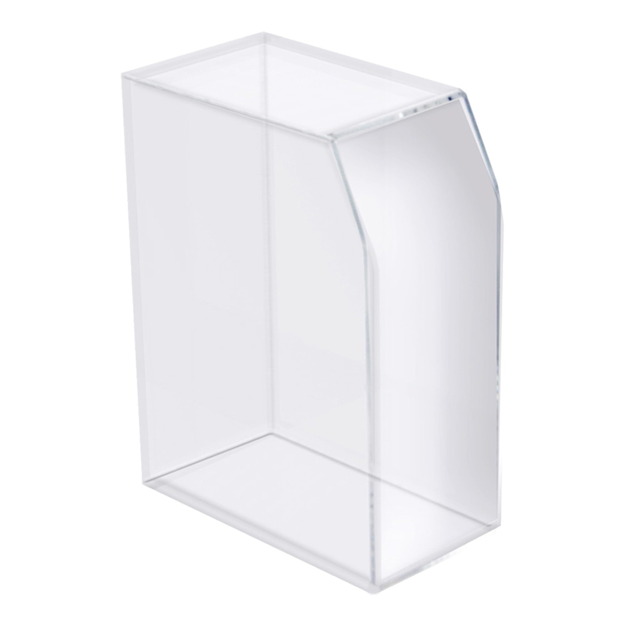 Azar Displays 255030 Monitor Magazine & File Holder, 5"W x 8.75"D x 12.25"H, Clear