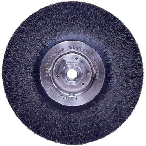 Weiler 35216 7" Encapsulated Stringer Bead Wheel .014, 5/8"-11 A.H.
