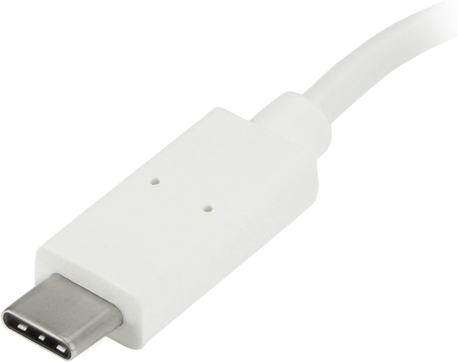 StarTech.com 4-Port USB 3.0 Hub - Powered USB 3.0 Hub - USB-C to 1x USB-C and 3X USB-A Adapter - 1x USB-C White