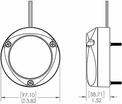 LUMITEC Zambezi Quattro Surface Mount Underwater Light