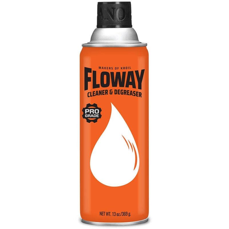 KROIL Kano Floway Industrial Cleaner Degreaser (Liquid-13oz Can-Single) | Solvent Removes Grease, Tar, Carbon