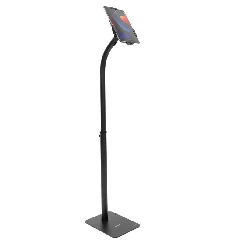 Mount-It! Universal Tablet Kiosk Stand, Anti-Theft Tablet Floor Stand with Lock for Business and Retail Use | Universal Fit