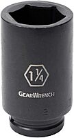 GEARWRENCH 3/4" Drive 6 Point Deep Impact SAE Socket 1-1/2" - 84875