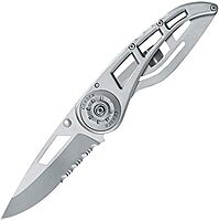 Gerber Gear Ripstop II Knife, Serrated Edge [22-41616],Silver Serrated Edge- 7.4 in.