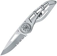 Gerber Gear Ripstop II Knife, Serrated Edge [22-41616],Silver Serrated Edge- 7.4 in.
