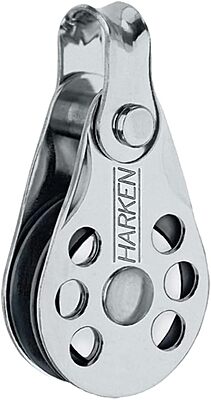 Harken 25mm Wire Block w/Shackle
