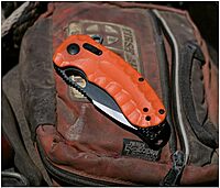 SOG KIKU XR LTE Lightweight Large-Format Folding Knife