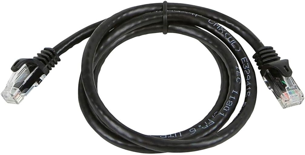 Monoprice Cat5e Ethernet Patch Cable - Snagless RJ45, Stranded, 350Mhz, UTP, 24AWG, 3 Feet