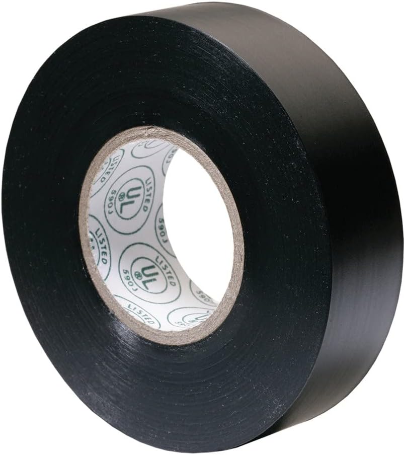 Ancor 331066 Electrical Tape, 3/4" x 66' Black
