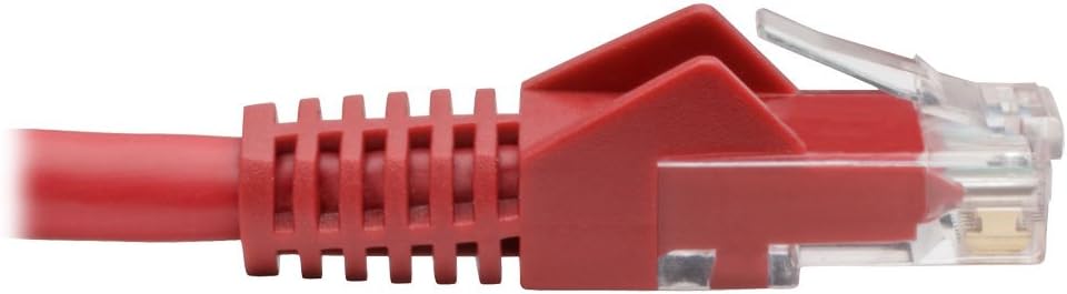 Tripp Lite Cat6 Gigabit Snagless Molded Patch Cable RJ45 M/M 6in 24 AWG 550 MHz