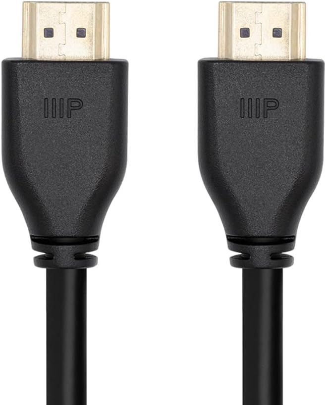 Monoprice 8K Certified Ultra High Speed HDMI 2.1 Cable - 8K@60Hz, 48Gbps, CL2 In-Wall Rated, 30AWG