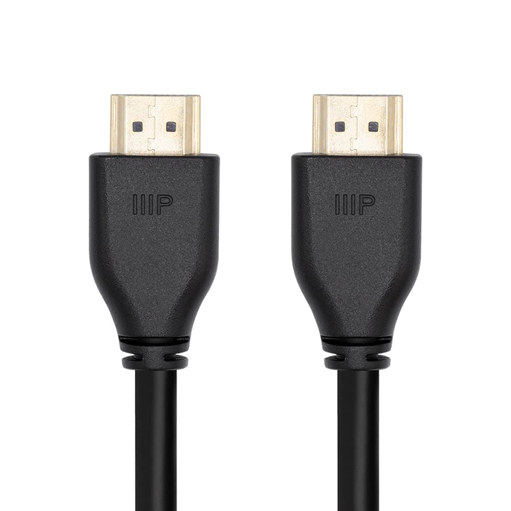 Monoprice 8K Certified Ultra High Speed HDMI Cable - HDMI 2.1, 48Gbps