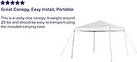 Flash Furniture Harris 10'x10' Pop Up Event Canopy Tent