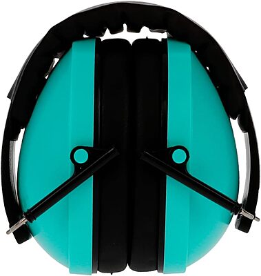 WALKER'S Youth & Women's Low Profile Folding Padded Hearing Protection Earmuffs