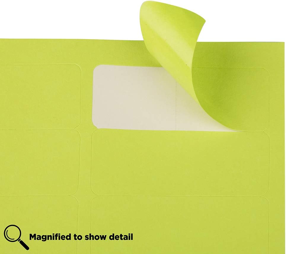JAM PAPER Mailing Address Labels - Self-Adhesive Rectangular