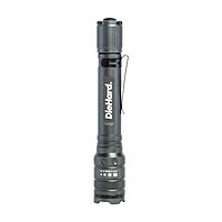 DieHard 270-Lumen Aluminum Twist-Focus Flashlight, 5-3/4in x 1in, Gray