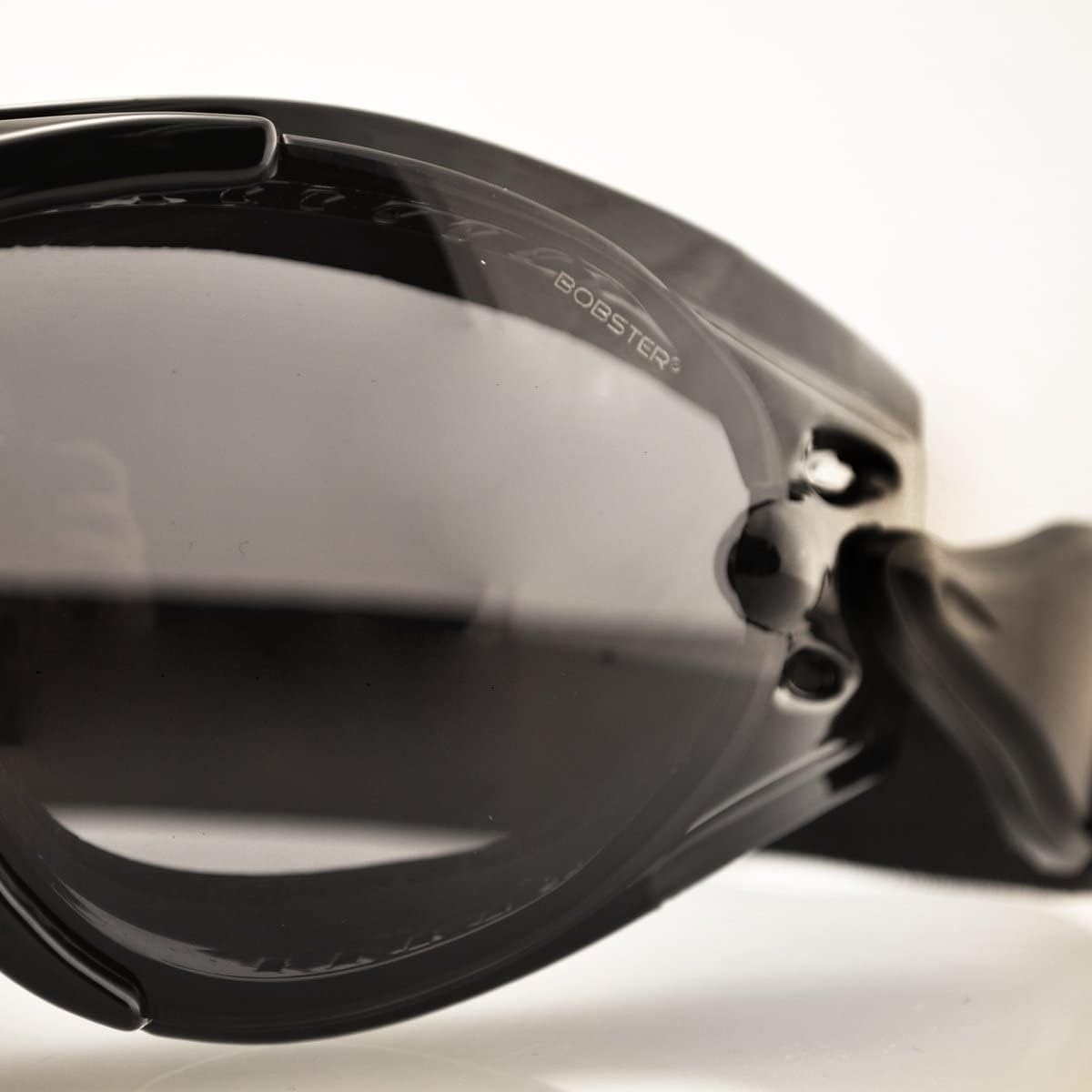 Bobster ® Phoenix, Gloss Black Frame, Smoked, Amber, & Clear Lens