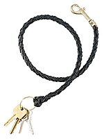 Aker Leather 699 Jailers Leash, Black