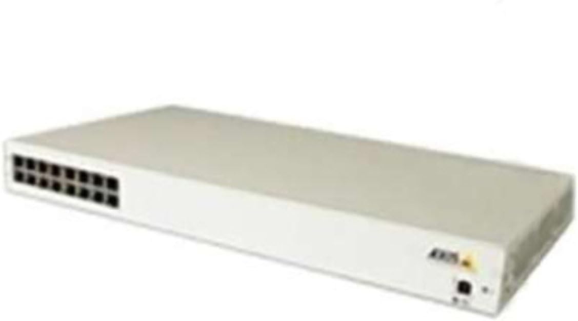 Axis Communications 5012-004 Power Over Ethernet Midcaps 8 Ports, IEEE 802.3af for Surveillance Cameras