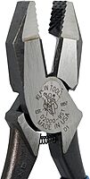 Klein Tools D2000-9ST Pliers, Made in USA, Side Cutters are Heavy-Duty 9-Inch Ironworker Pliers for Rebar, ACSR, Screws