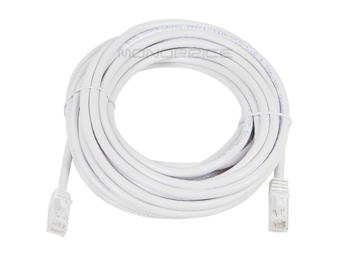 Monoprice Cat6 Flexboot Ethernet Patch Cable UTP 24AWG 550MHz Snagless RJ45
