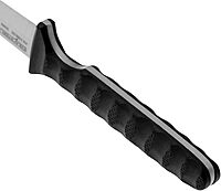 COLD STEEL Tanto Spike Durable Lightweight German 4116 Stainless Steel 4" Fixed Blade Tactical Outdoor Hunting Neck Knife, Textured Griv-Ex Handle, Secure-Ex Sheath