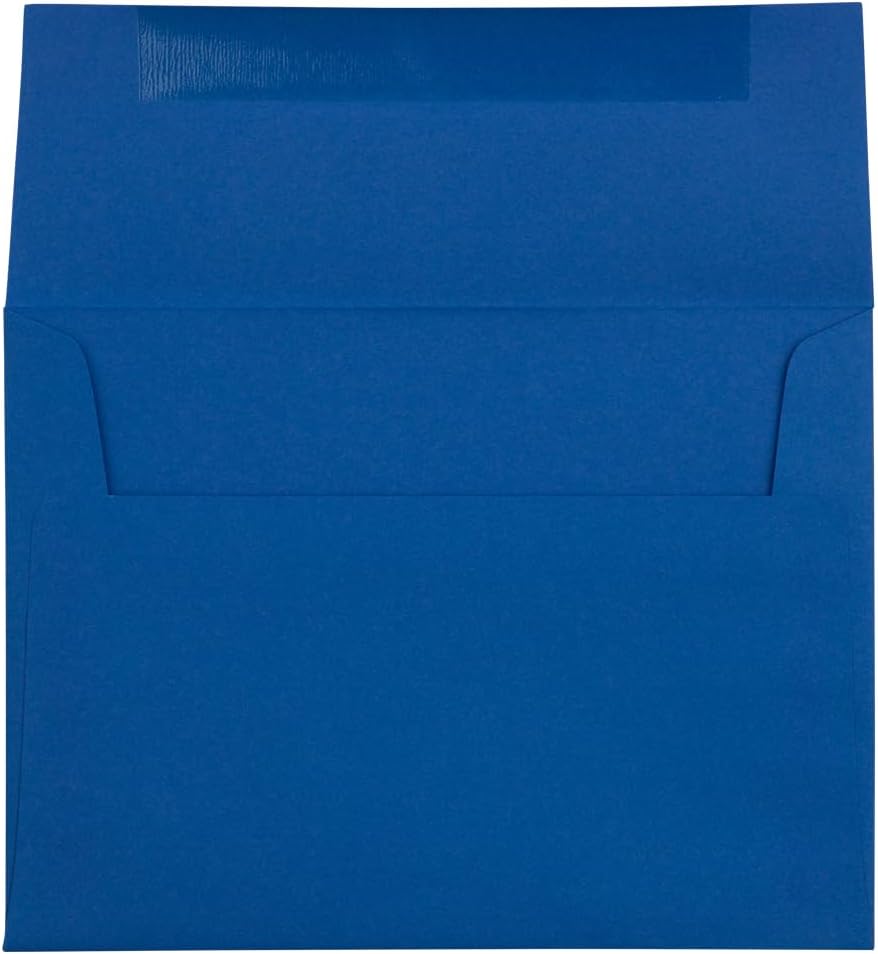 JAM PAPER Premium Invitation Envelopes - Presidential Blue