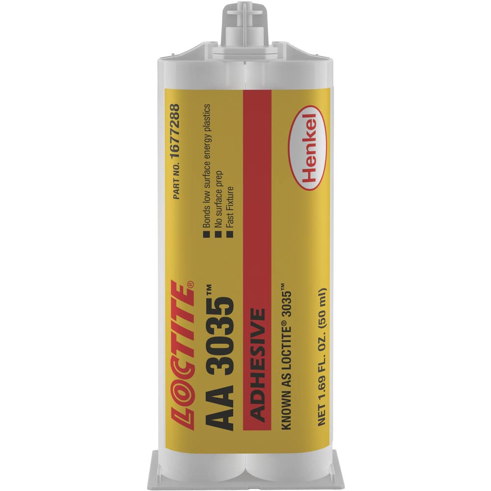 Loctite 1677288 3035 Clear Amber Polyolefin Bonder