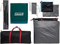 COLEMAN Skydome Tent with 5 Minute Setup, WeatherTec Waterproof System, Rainfly & Carry Bag
