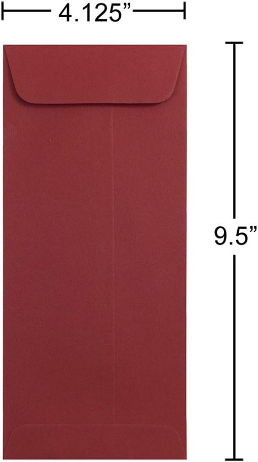 JAM PAPER #10 Policy Envelopes - 4.13 x 9.5 in - 25/Pack