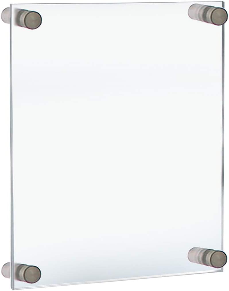Azar Displays Standoff Acrylic Sign Holder