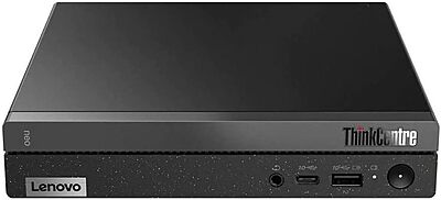 Lenovo ThinkCentre neo 50q Gen 4 12LN000CUS Desktop Computer - Intel Core i5 13th Gen i5-13420H Octa-core (8 Core) - 8 GB RAM DDR4 SDRAM - 256 GB M.2 PCI Express NVMe 4.0 x4 SSD - Tiny - Black