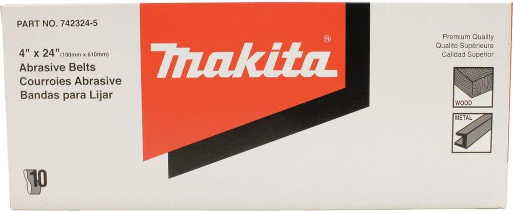 MAKITA 4" x 24" Abrasive Sanding Belts