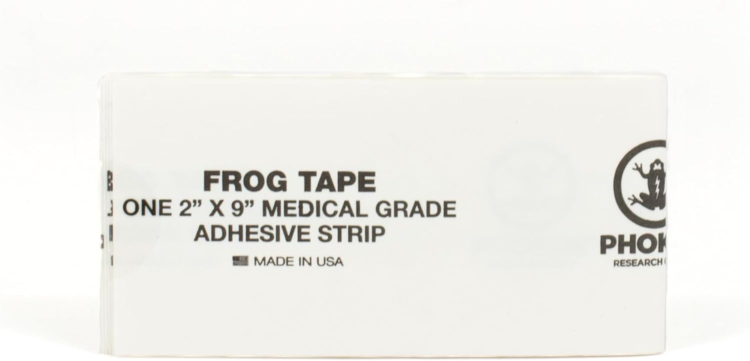 Eleven 10 Frog Tape | 6 Strips of Medical Tape | 2" x 9", Made in The USA