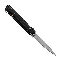 Kershaw Remnant Folding Pocket Knife, 3.25 inch D2 Stonewashed Steel Blade, Black Micarta Handle, Spear Point Shape