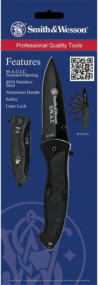 SMITH & WESSON M.A.G.I.C. Assisted Folding Tactical Knife