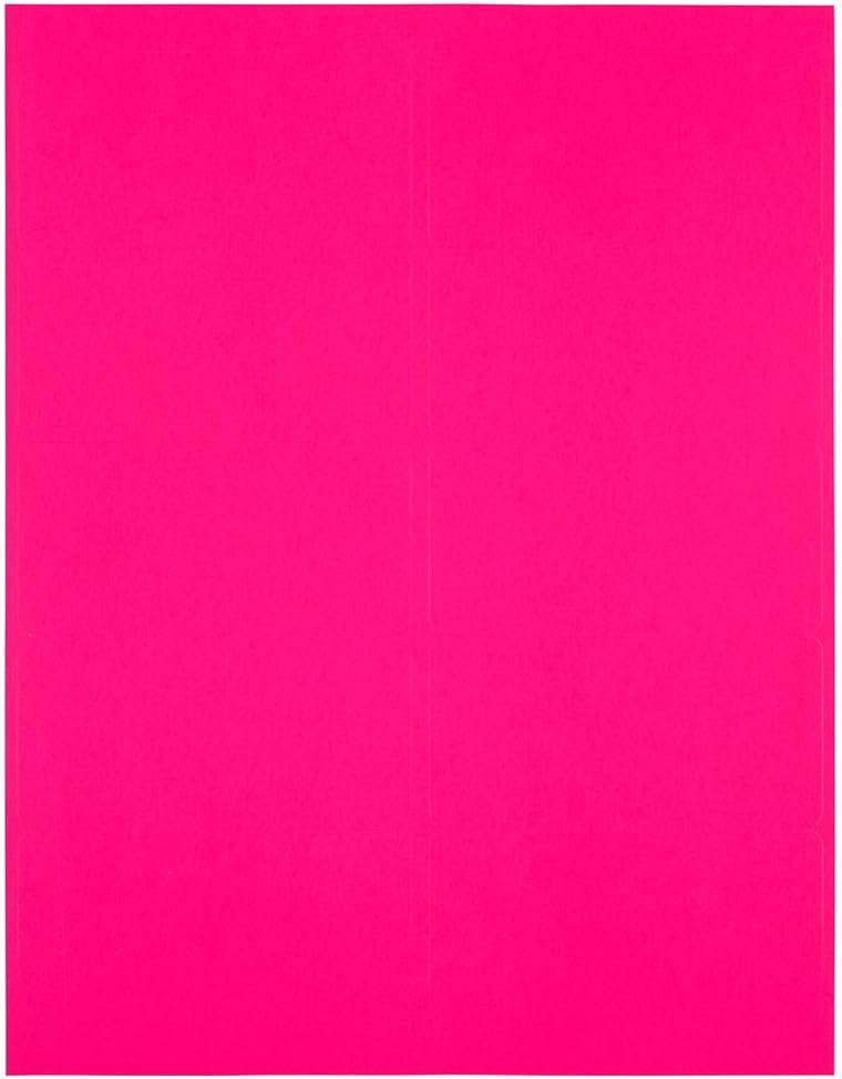 JAM PAPER Mailing Address Labels - Self-Adhesive Rectangular