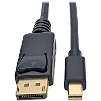 Tripp Lite Mini DisplayPort to DisplayPort Cable (M/M) - DisplayPort 1.2, 4K x 2K @ 60Hz, Latching Connector