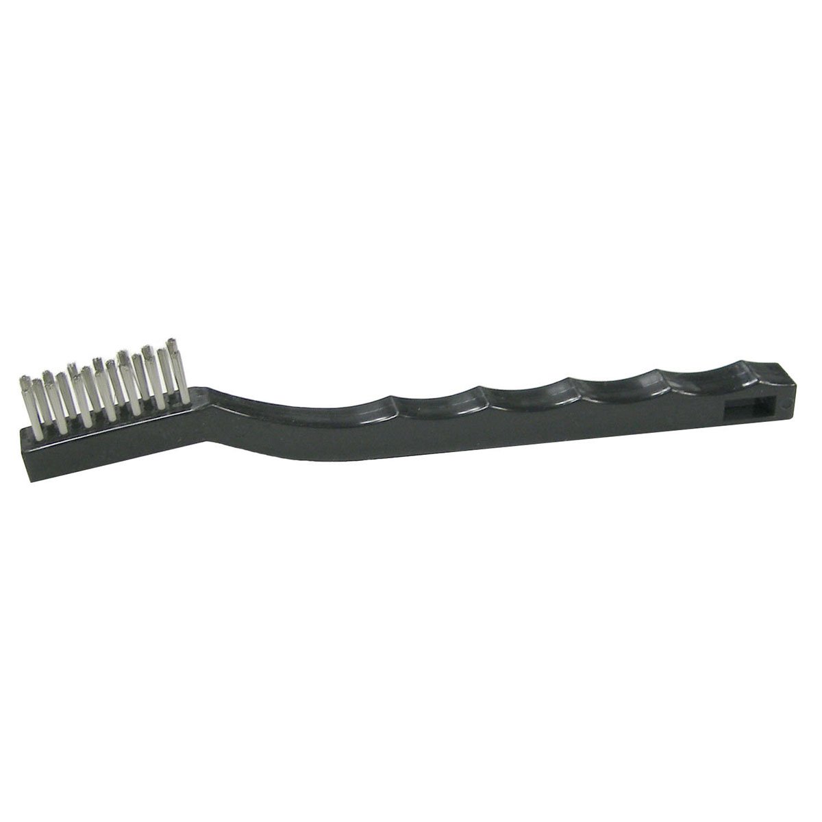 Weiler 44806 0.006" Wire Size, 7-1/2" X 1/2" Block Size, 3 X 7 No. Of Rows, 302 Stainless Steel Bristles