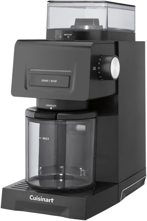 Cuisinart Espresso & Coffee Conical Burr Grinder, Black