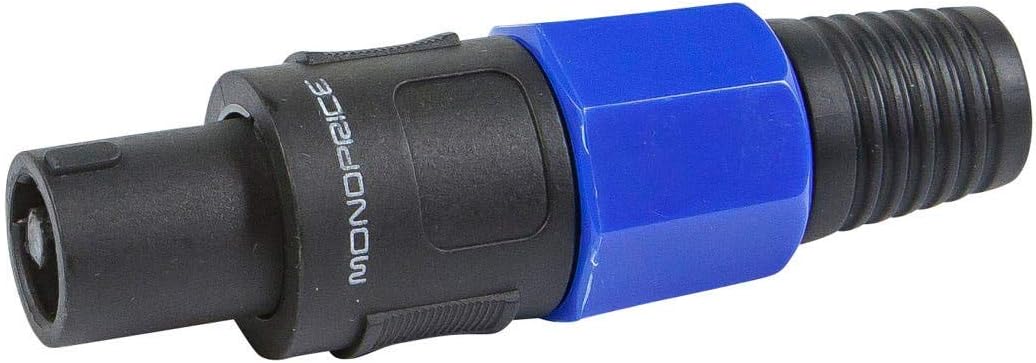 Monoprice Pro Audio Cable - 4-Pole NL4 Female Speaker Twist Connector