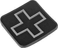 ELEVEN 10 PVC Medic Cross Patch with Hook Backing