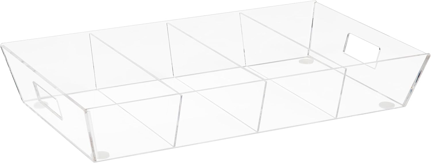 MIND READER Snack Tray Countertop Organizer