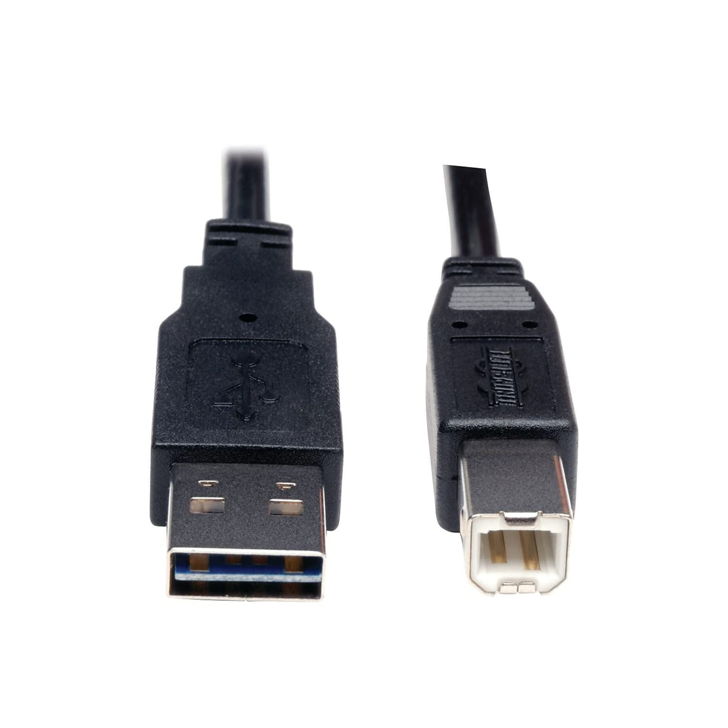 Eaton Tripp Lite Series Universal Reversible USB 2.0 Cable (Reversible A to B M/M), 6 ft. (1.83 m) - USB cable - UR022006