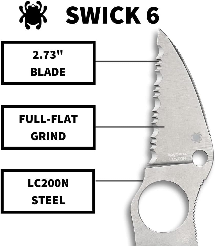 Spyderco Swick 6 Fixed Blade Knife