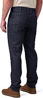 5.11 Tactical Men's Defender-Flex Slim Jeans, Fitted Waistband, 7 Pockets, Style 74465
