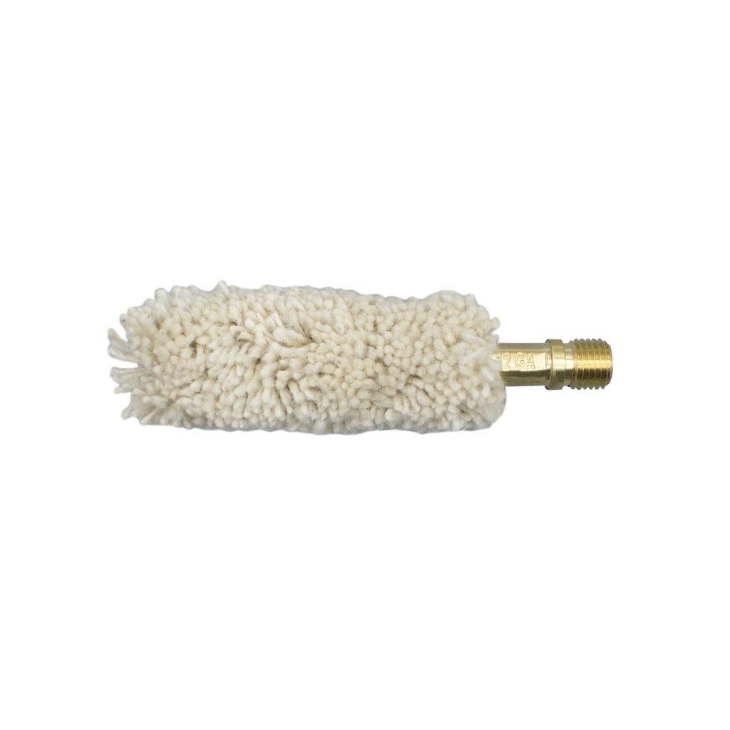 Shooter's Choice Cotton Bore Mop with Brass Stem, 8-32 Thread