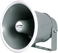 Speco SPC10 6" Weather-Resistant PA Horn Speaker - 15W, 8Ω