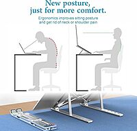 Foldable Adjustable Aluminum Laptop Stand