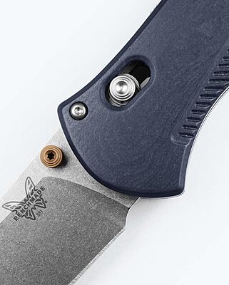 BENCHMADE Barrage EDC Folding Knife - Drop-Point Plain Edge